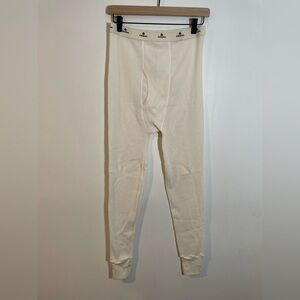 Indera Men's Traditional Waffle Thermal Underwear Bottoms Sz Medium Layer Warmth
